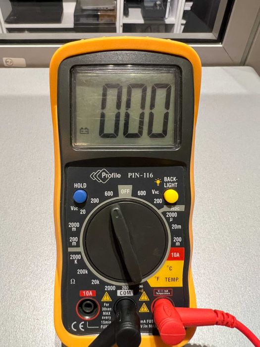 Miernik Elektryczny Multimetr PROFILE PIN-116