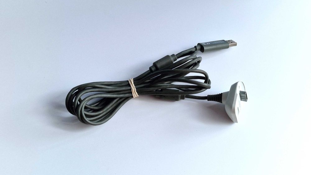 Kabel USB ładowarka do pada kontrolera XBOX 360 oryginał