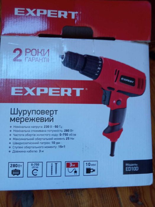Шурупокрут Expert Tools ED-10D