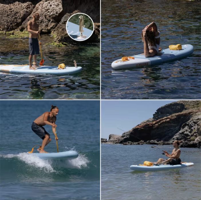 Prancha de Stand Up Paddle Insuflável - HUIIKE - 305x84x15cm