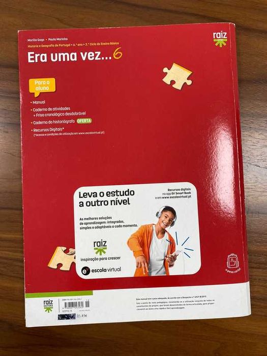 Livro Manual HGP Historia Era uma vez 6 ano