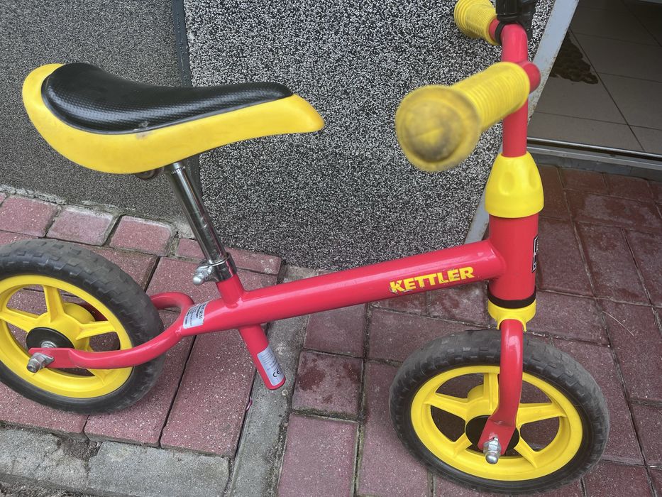Rowerek biegowy Kettler czerwony