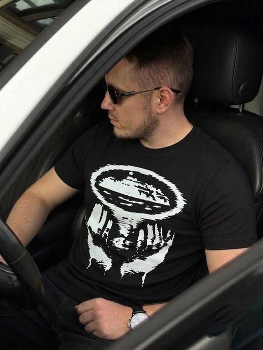 Спортивна Футболка CORTEIZ Hands • Кортез Руки Большой Принт • XS S M L XL XXL
