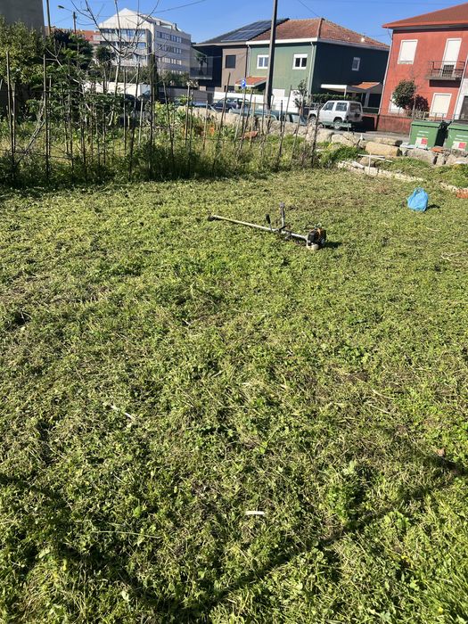 Servicos de jardinagem e limpeza de terrenos.