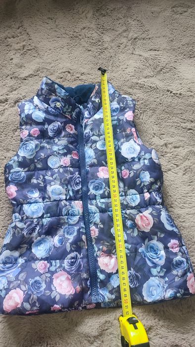 Kamizelka bezrękawnik H&M 110-122 wymiary na fotkach