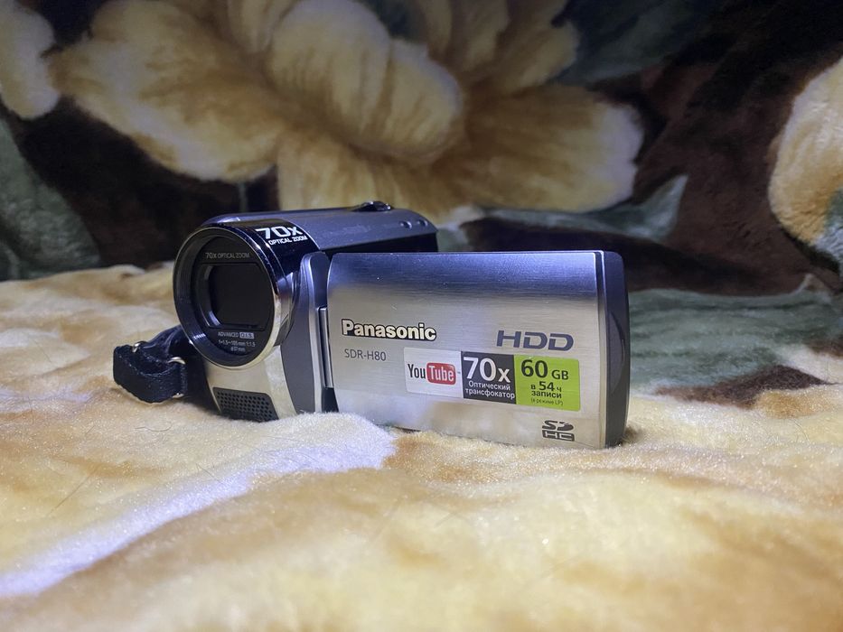 Panasonic sdr-h80 оптический зум 70х
