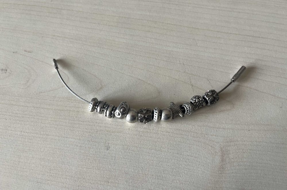 Bransoletka modułowa charms - 12 elementów