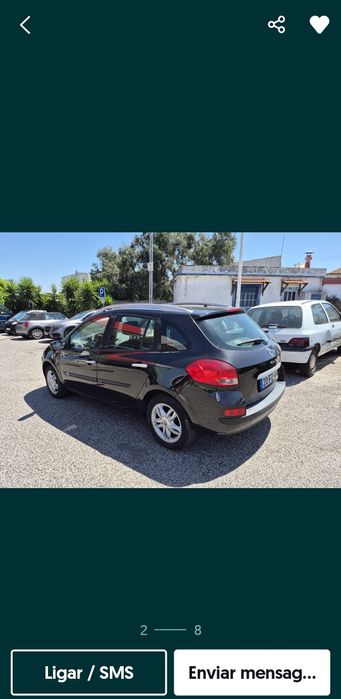 Renault clio break 2008 file , so andar