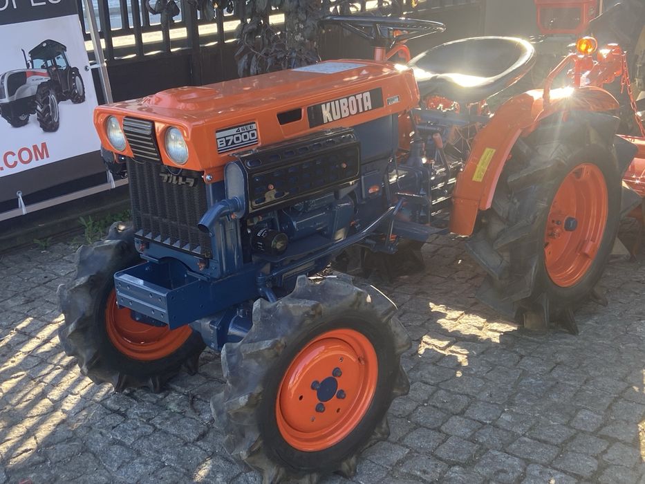 trator kubota tracao 4 rodas com fresa