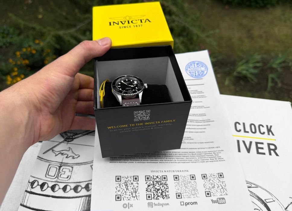 Чоловічий годинник Invicta Pro Diver 22069 43 мм 200 МТ дайверський