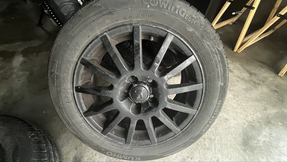 Jantes 15” com pneus réplica OZ