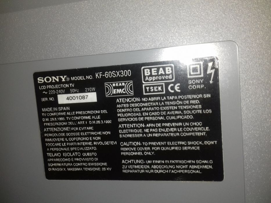 tv retroprojetor retrogaming lcd sony 60 polegadas