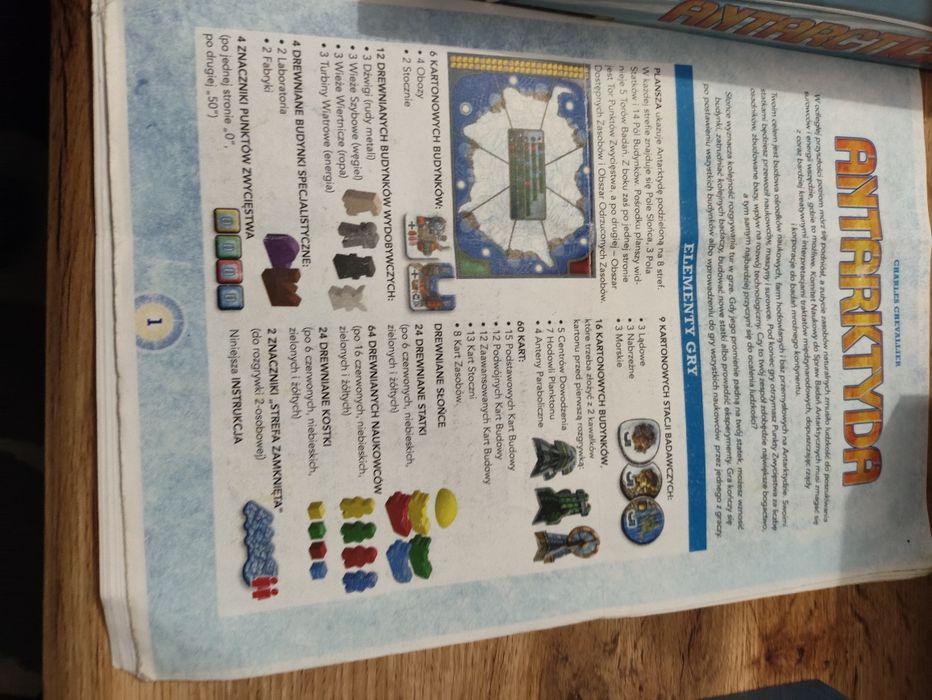 Antarctica gra planszowa