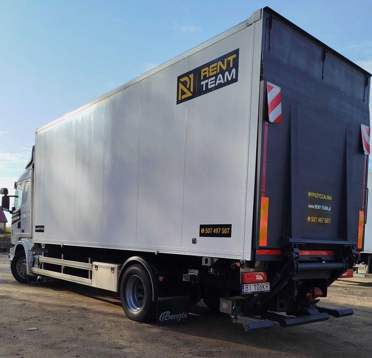 Wynajem auta ciężarowego Scania R450. Wypożyczalnia Rent-Team