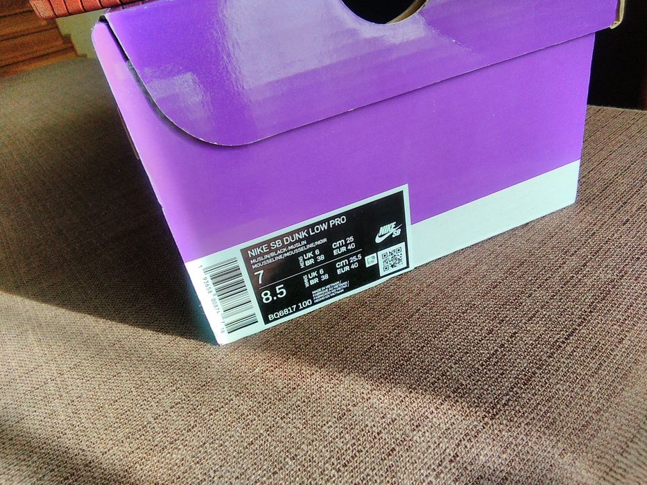 (r 40 -25 cm) Nike SB Dunk Low Pro Hennessy Dunk Muslin