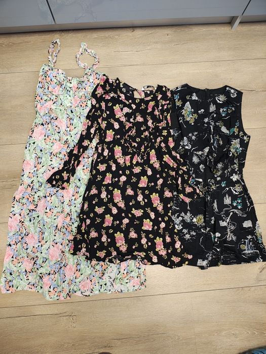 Paka ZARA KappAhl H&M r.S/M wymiana garderoby ponad 20szt. ubrań.
