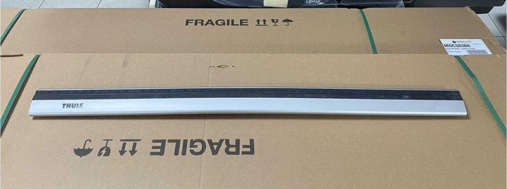 БУ Багажник палки Thule Wingbar Edge Evo Aerobar Squarebar 108 118 127 135 150 см сталеві алюмінієві каплевидні нові вживані установка прокат обмін