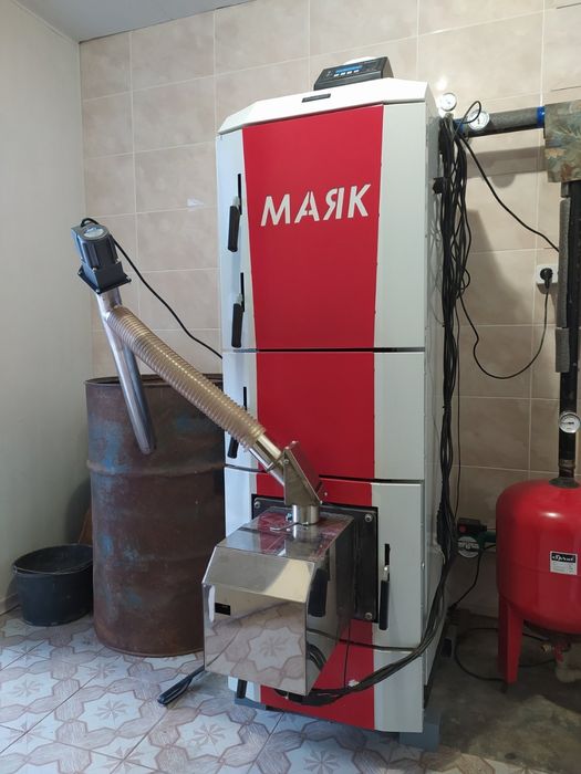 Факельная пеллетная горелка 35 КвТ в пеллетный твердотопливный котел