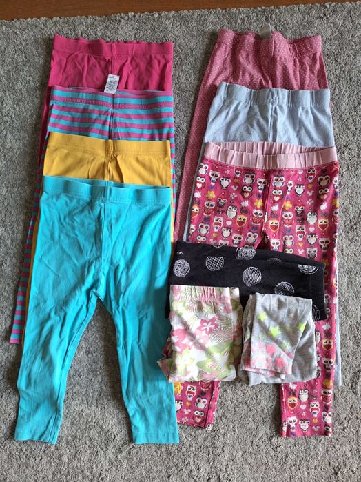 Legginsy zestaw r 92/98 George 8 szt plus gratis