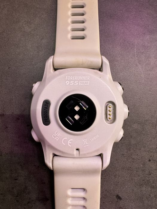 Garmin Forerunner 955 Solar Biały | Mapy, GPS Multi-Band