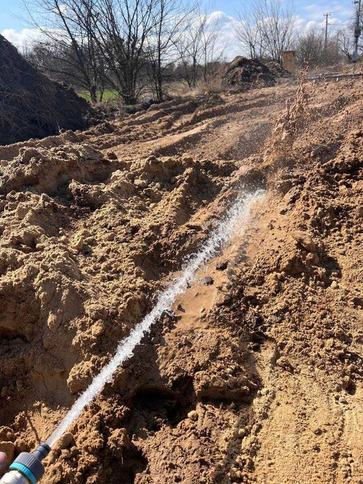 Буріння свердловин УСЯ Київська область / Бурение скважин. Вода швидко