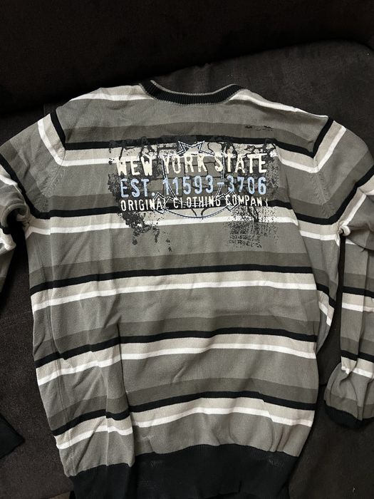 vintage sweter w paski