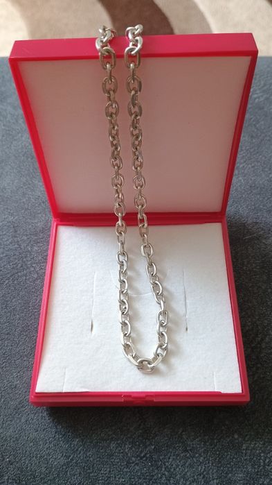 Łańcuszek srebrny unisex