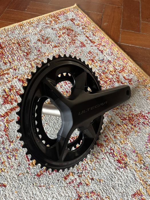 Pedaleira Shimano Ultegra 170mm NOVA (retirada de bicicleta)