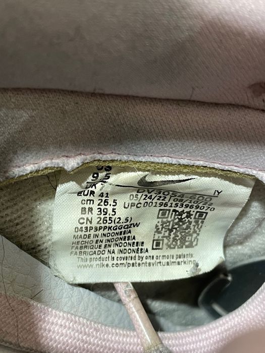 Кросівки  Nike Dunk Low Sail Pearl Pink / Teddy Bear Pink кросівки найк данк 42