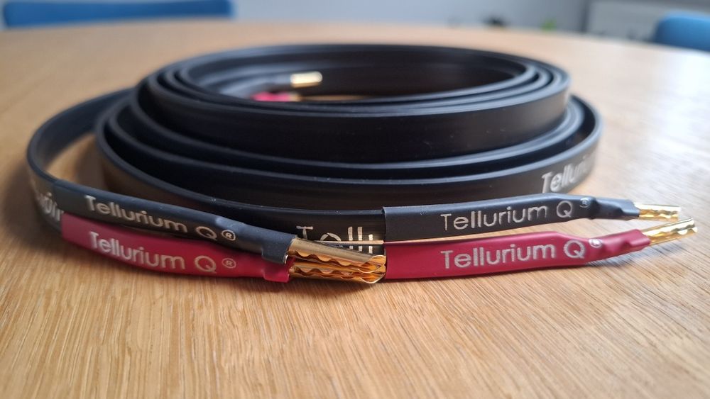 Tellurium Q Black II Speaker (2x 3.0m)  - kabel głośnikowy Super stan !