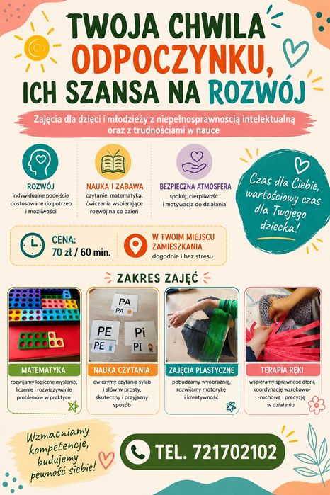 Zajęcia dla dzieci i młodzieży