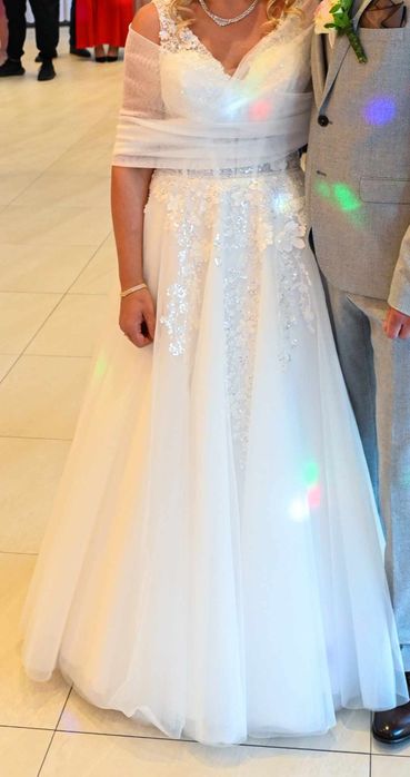 Suknia ślubna36/38 stan bardzo dobry