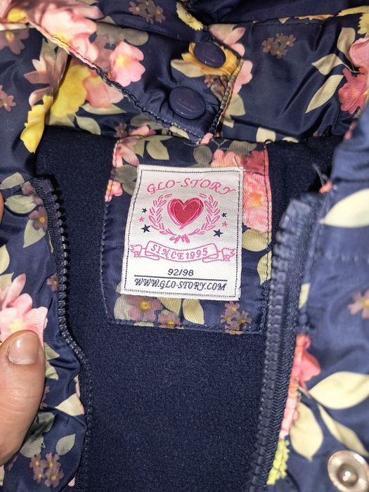 Курточка, зимова для дівчинки 4-5 років