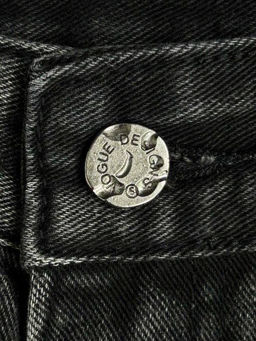 Cargo jeans baggy faded archive opium джинси широкі карго чорні S M L