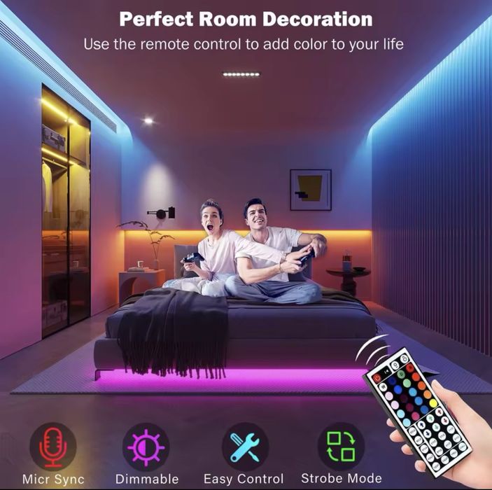 Luz led para decoração