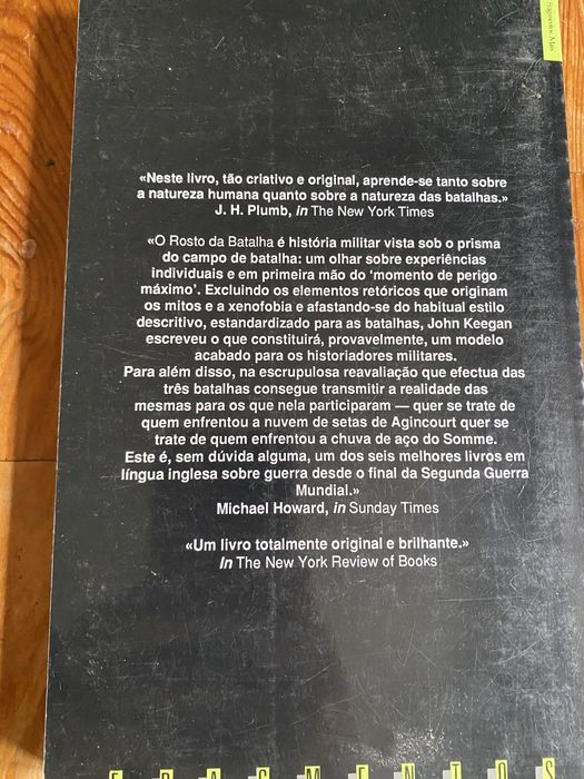 Livro: “O rosto da Batalha”