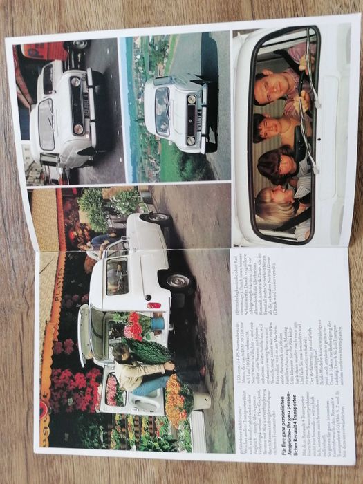 Prospekt Renault 4 Transporter