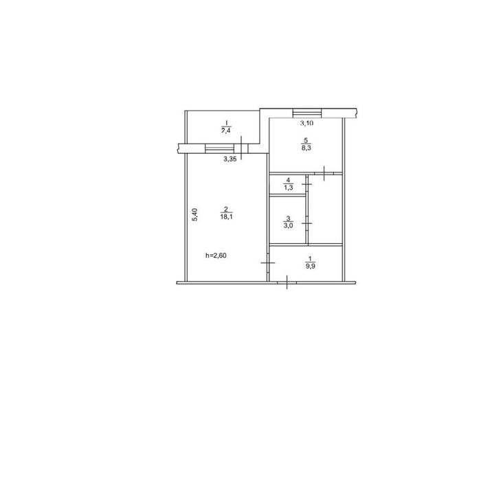Простора затишна квартира на Троещіна Оноре Де Бальзака ТРЦ "Район"