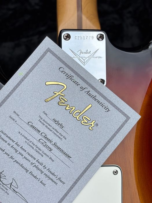 Fender Custom Shop Classic Stratocaster CS Strat