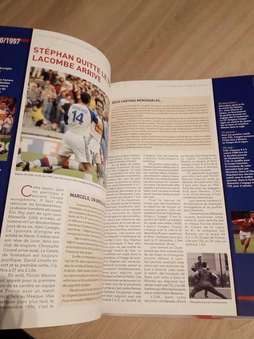 Album historia Olympique Lyon - L'histoire de L'Olympique Lyonnais