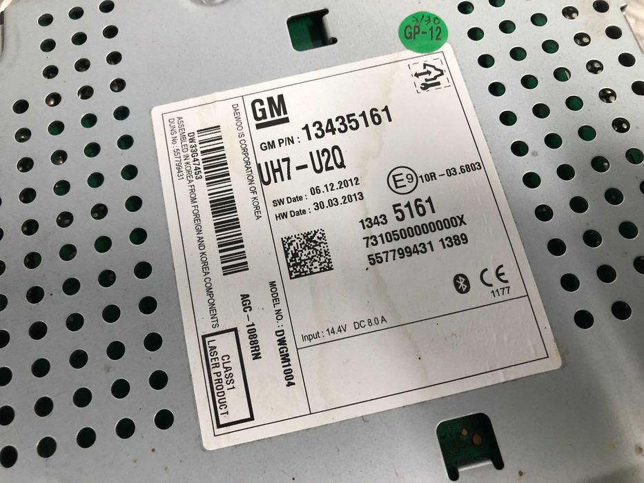 Radio cd Opel Adam