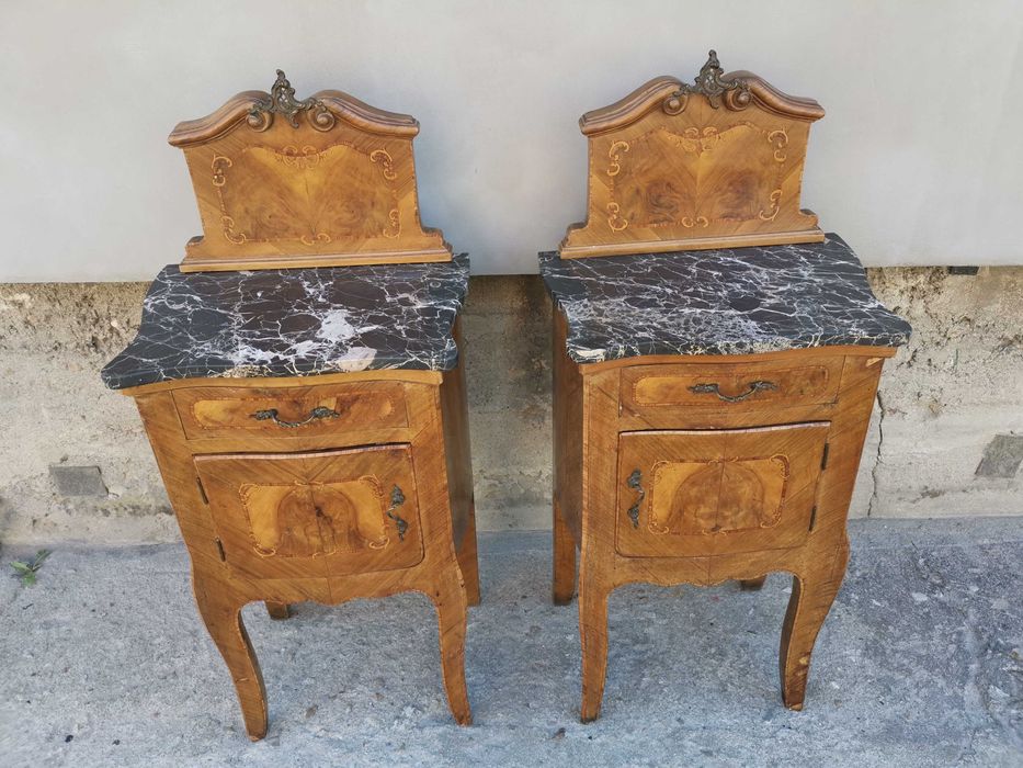 Włoskie nakastliki Roberto Brembilla, marmur, szafki nocne,transport