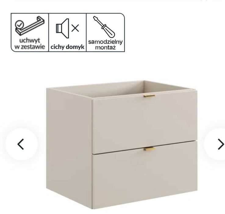 Szafka wisząca kaszmirowa