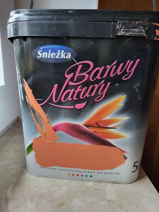 Farba lateksowa do wnętrz ok 4l
