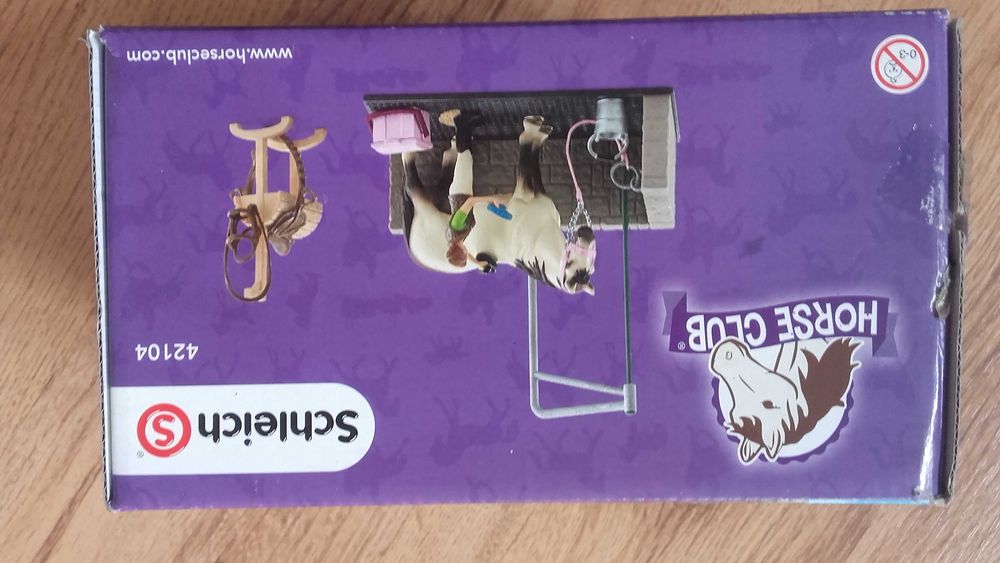 Schleich myjnia dla koni