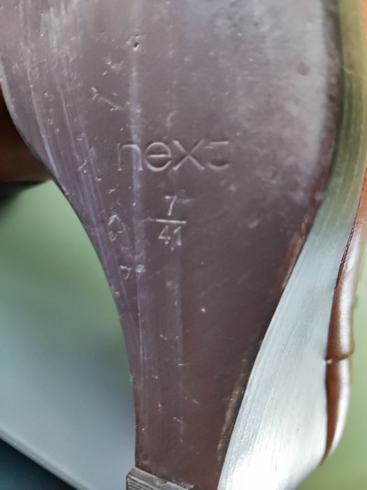 Buty damskie skórzane firmy Next rozmiar 40