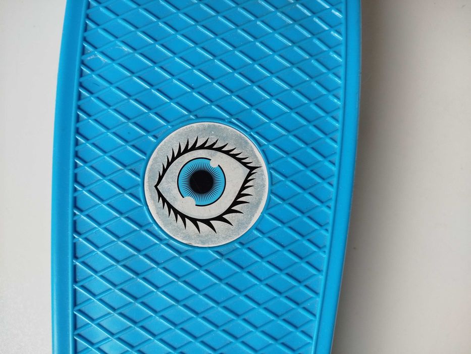 Deskorolka fiszka niebieska Plastic Junior Super stan!