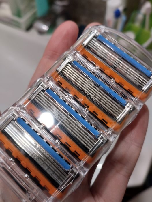 змінні картриджі для гоління Gillette fusion 5. 4шт