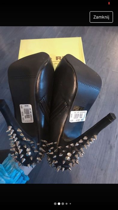 Sprzedam oryginalne buty platforma ćwieki