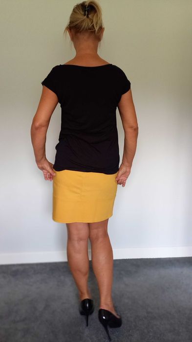 Bluzka czarno=czerwona kratka 36/S Reserved